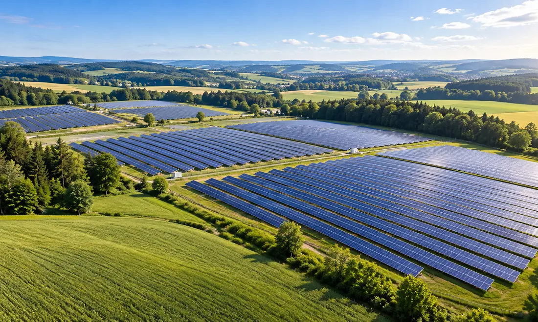Photovoltaik-Freiflächenanlage