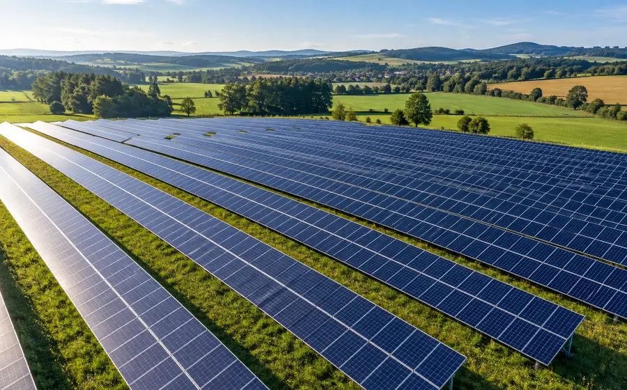PV-Freiflächenanlage Sachsen